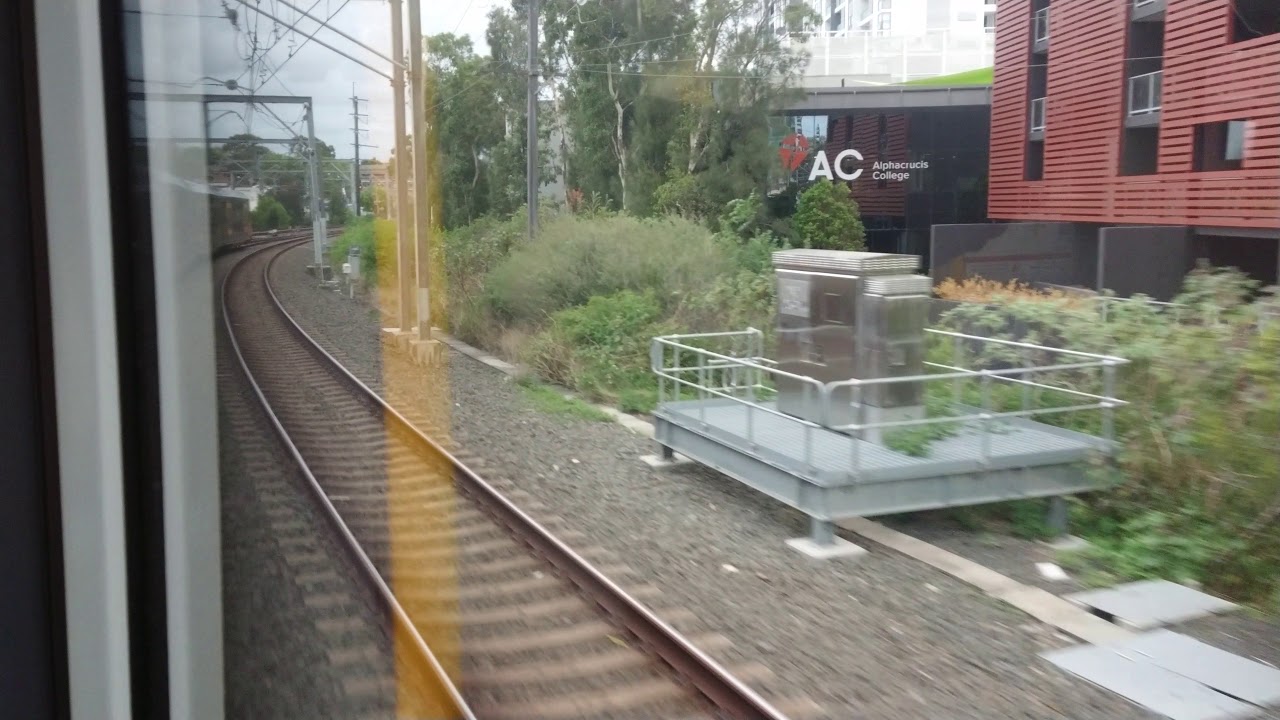 シドニー鉄道-A系電車(日立IGBT VVVF加速音)