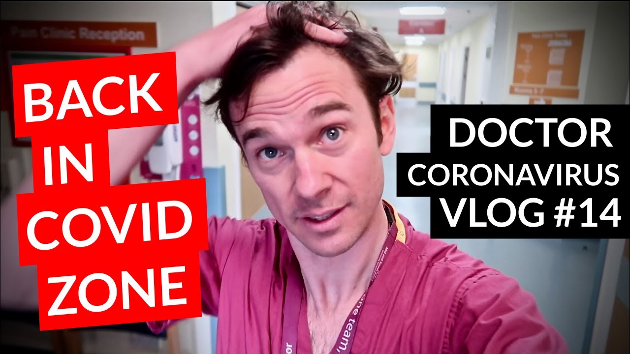 Quick VLOG from COVID RED ZONE // UK DOCTOR // Covid-19 Vlog #14