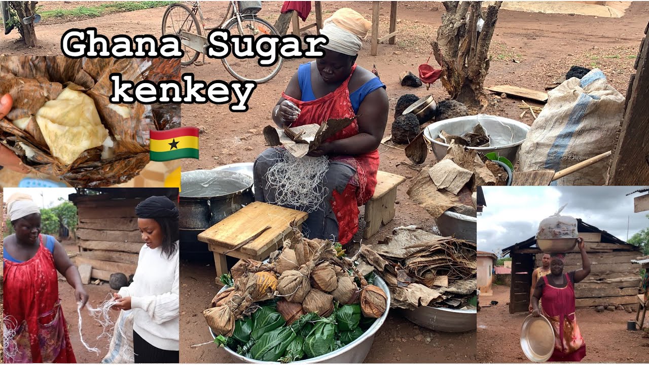 How to make Ghanaian SUGAR KENKEY & Fante Fante || Nsuatre/Sunyani west Africa