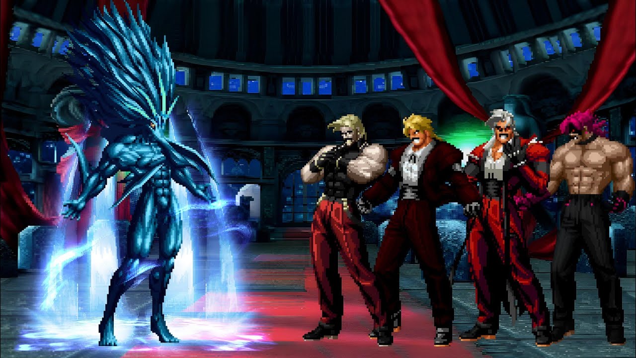 [KOF Mugen] Abyssal Ziege vs. Rugal Bernstein Team