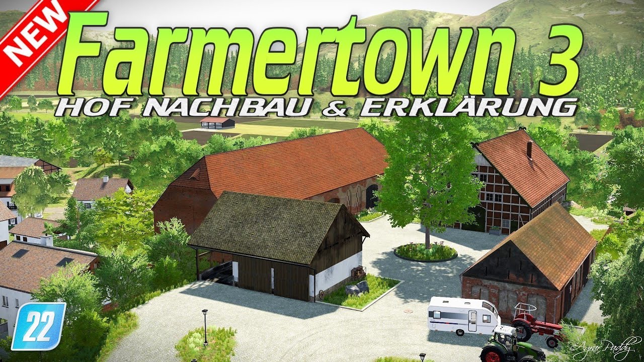 LS22🆕 FARMERTOWN 3🔥HOF NACHBAU & ERKLÄRUNG🔥#ls22 #fs22🔥MODHUB VERSION