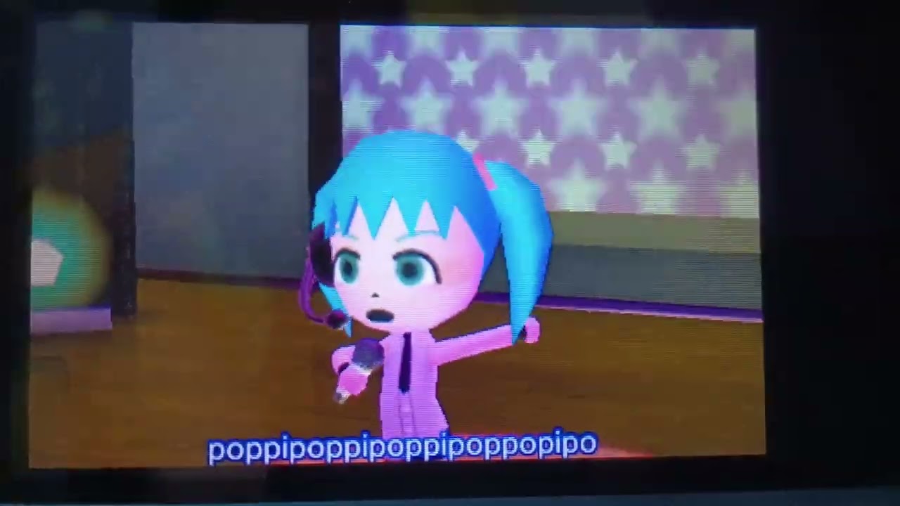 We have Hatsune Miku at home