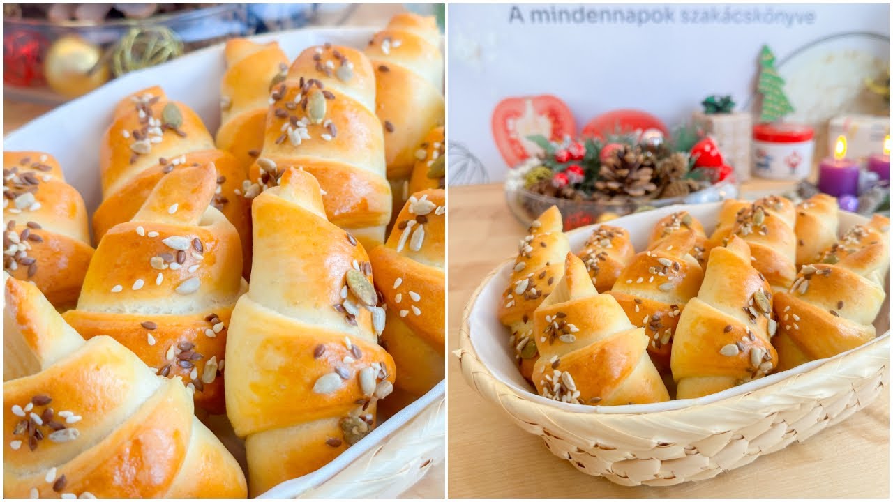 Egyszerű virslis kifli