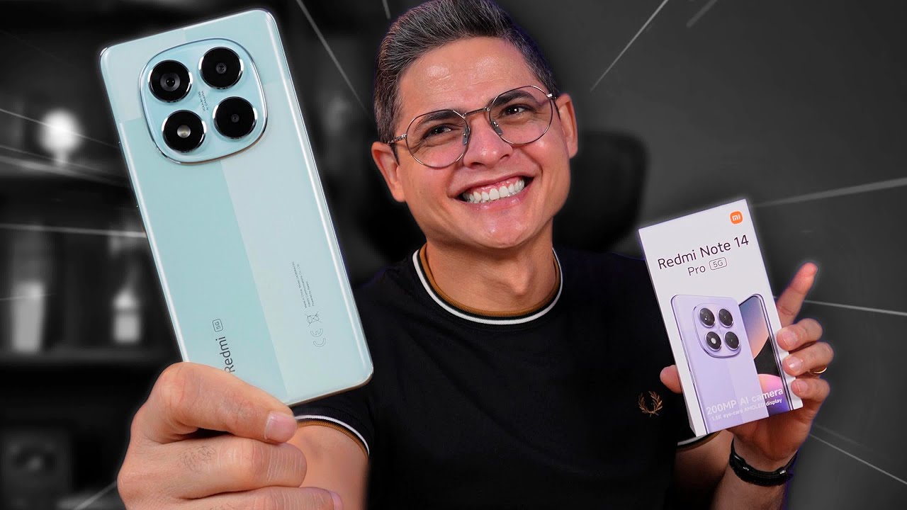 CHEGOU! Xiaomi Redmi Note 14 Pro 5G com 200MP de CÂMERA! Unboxing e Impressões