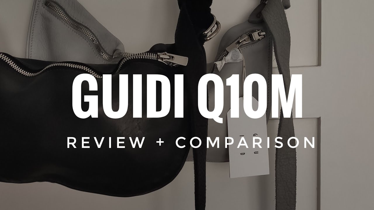 Is the GUIDI Q10 bag worth it? + Comparison to Alternative Q100 Q10M