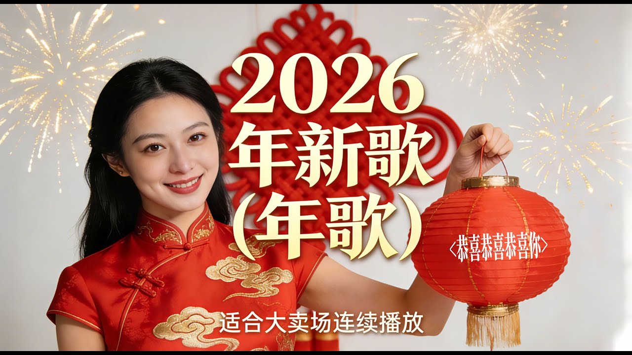 2026新年歌【最好听必听新年歌曲合集】Chinese New Year Song 2026 | CNY Song 恭喜恭喜恭喜你04