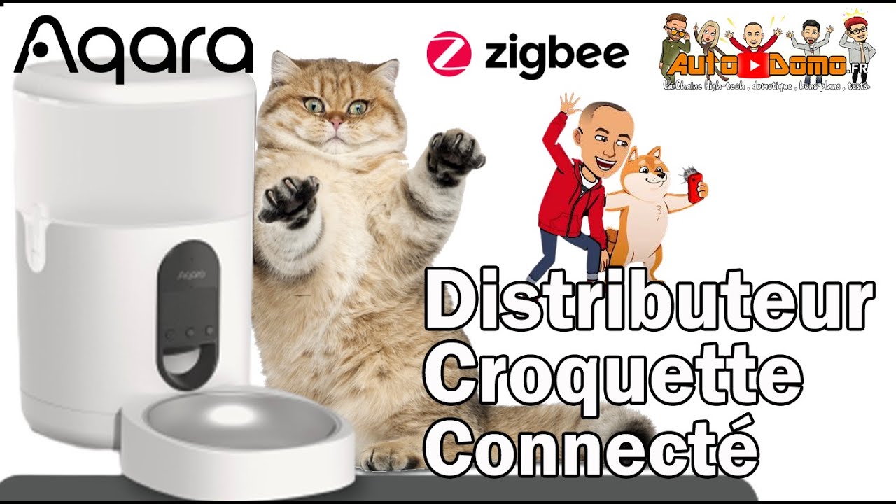 Aqara pet feeder c1 Distributeur de Croquette connecté Zigbee !