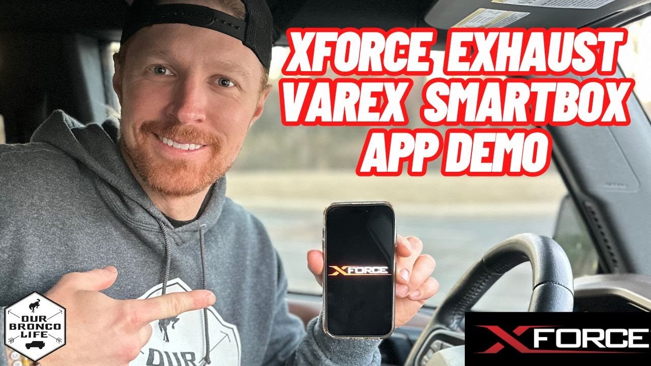 XForce VAREX Smartbox Bluetooth Exhaust Valve Controller Demo | Ford Bronco