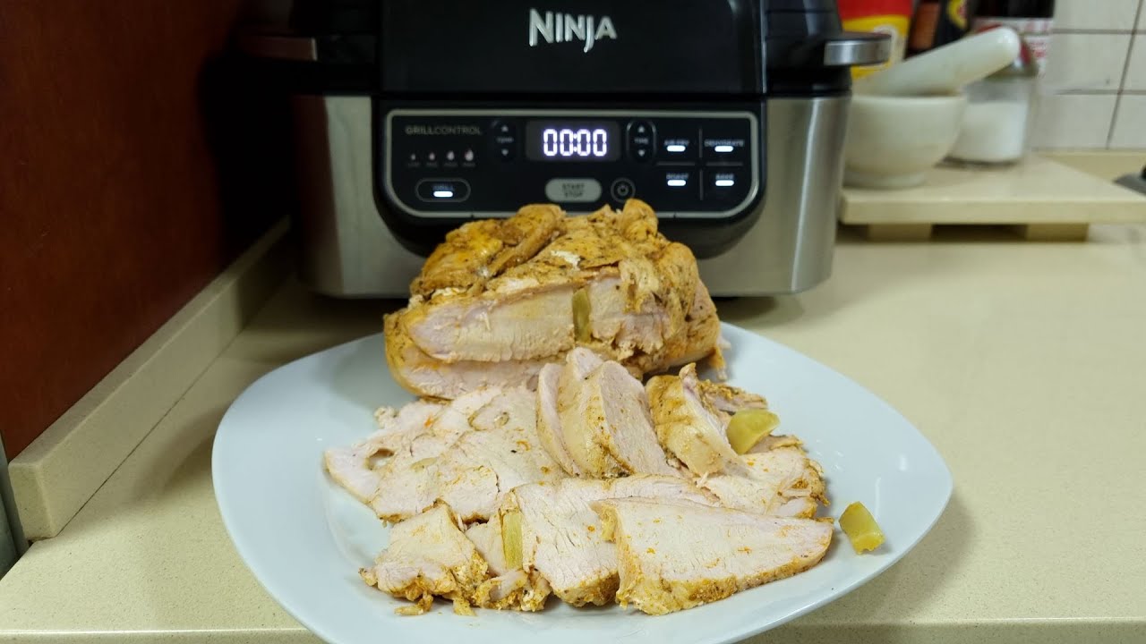 Grill Ninja!!!Пастрома из индейки в Гриле Нидзя!!!