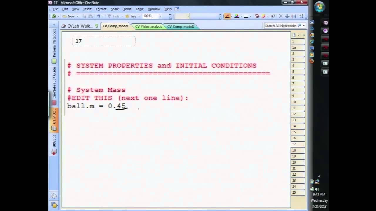 2-2 Creating a Computer Model of Constant Velocity Motion