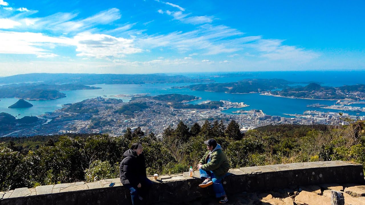 【佐世保のシンボル】烏帽子岳山頂からの絶景を見ながら振り返る、2月。（佐世保市 烏帽子町）