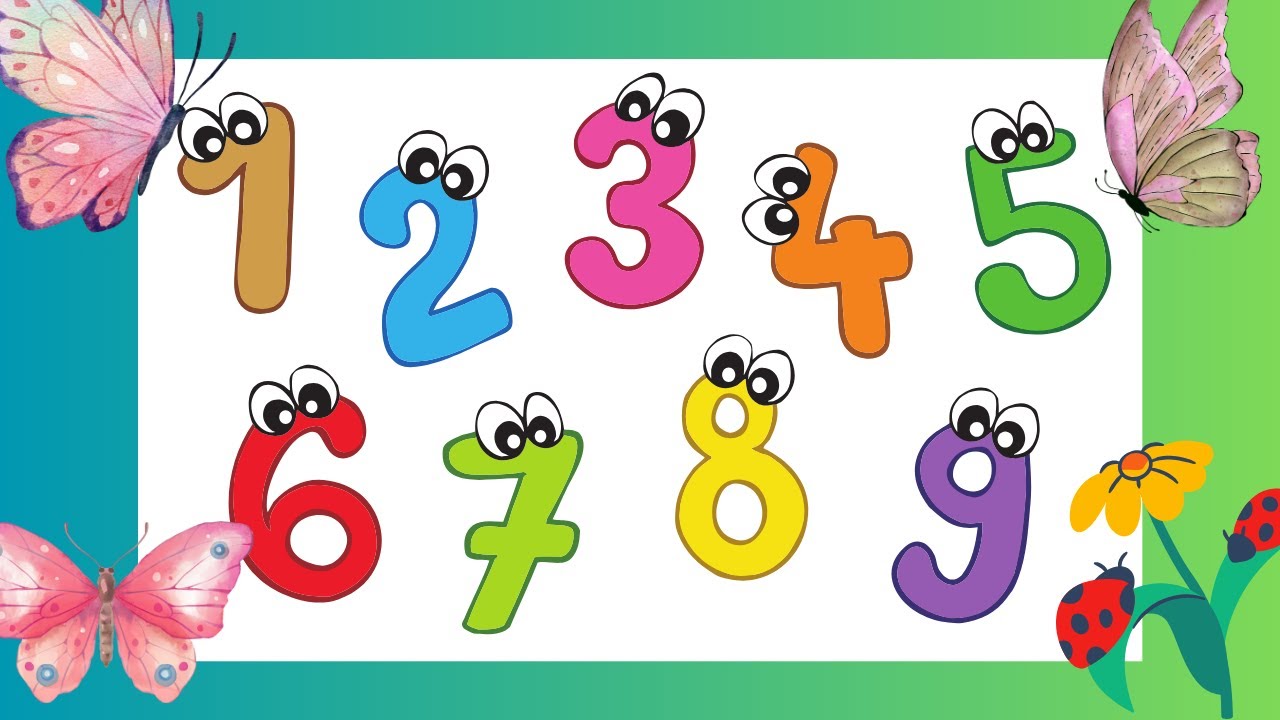 NUMBERS SONG IN ENGLISH  : KIDS SONGS