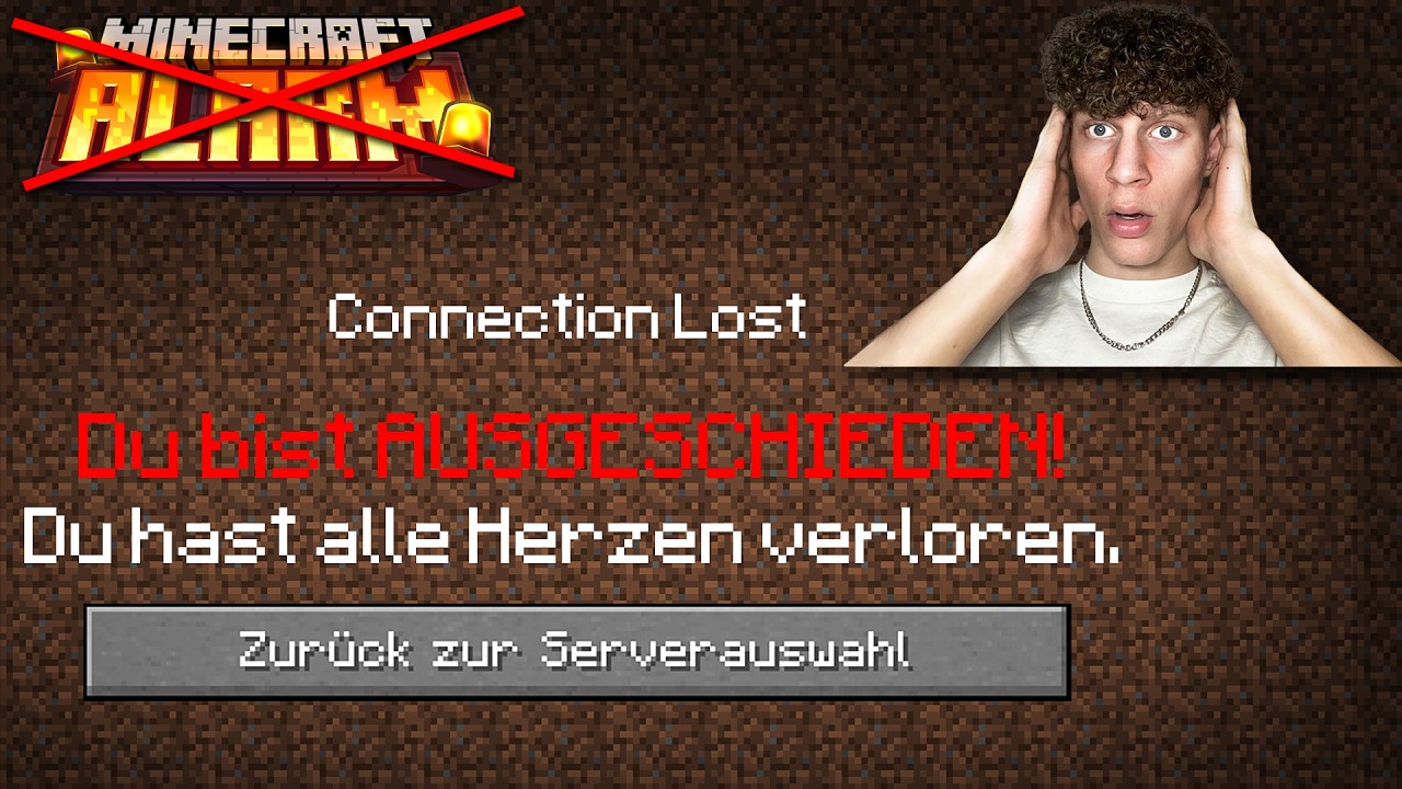 ICH wurde GEBANNT&hellip; (Minecraft Alarm)