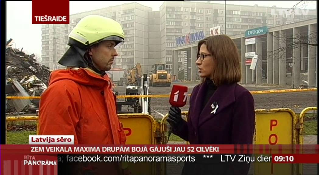 Ugunsdzēsēji nokļuvuši līdz sarežģītajām konstrukcijām lielveikalā