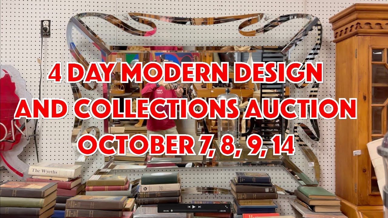 October 7, 8, 9, 14 - Auction Walk Through Preview  -  2025