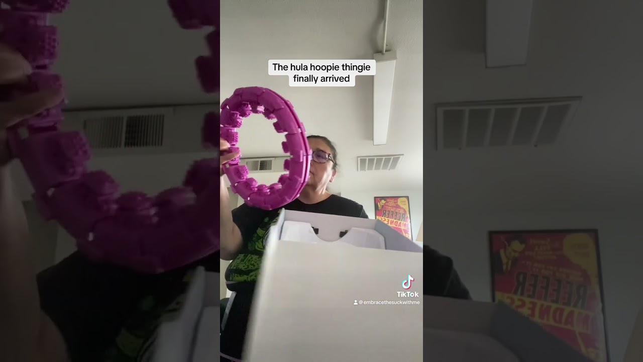 Unboxing the Infinity Hoop.