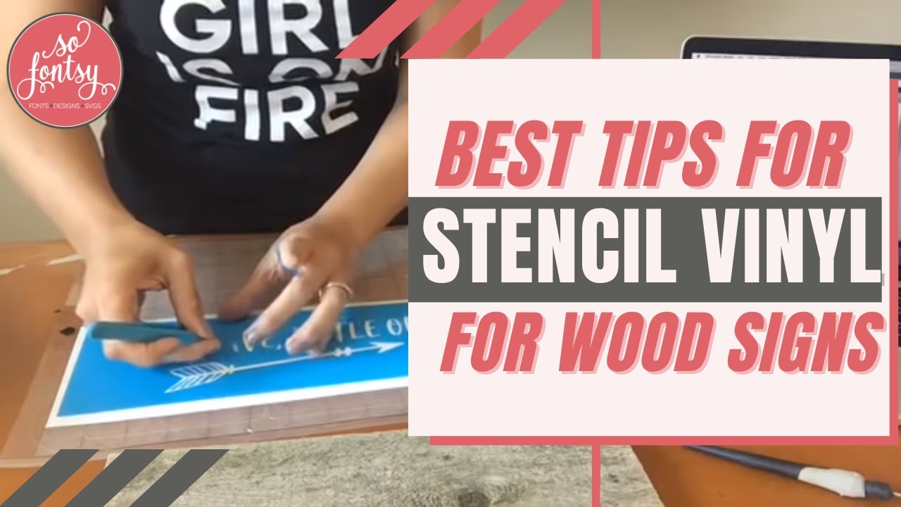 Tips & Tricks for Using Stencil Vinyl with your Die Cutting Machine