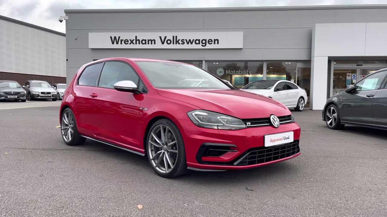 Volkswagen Golf R 4Motion 2.0 TSI Tornado Red | Wrexham Volkswagen
