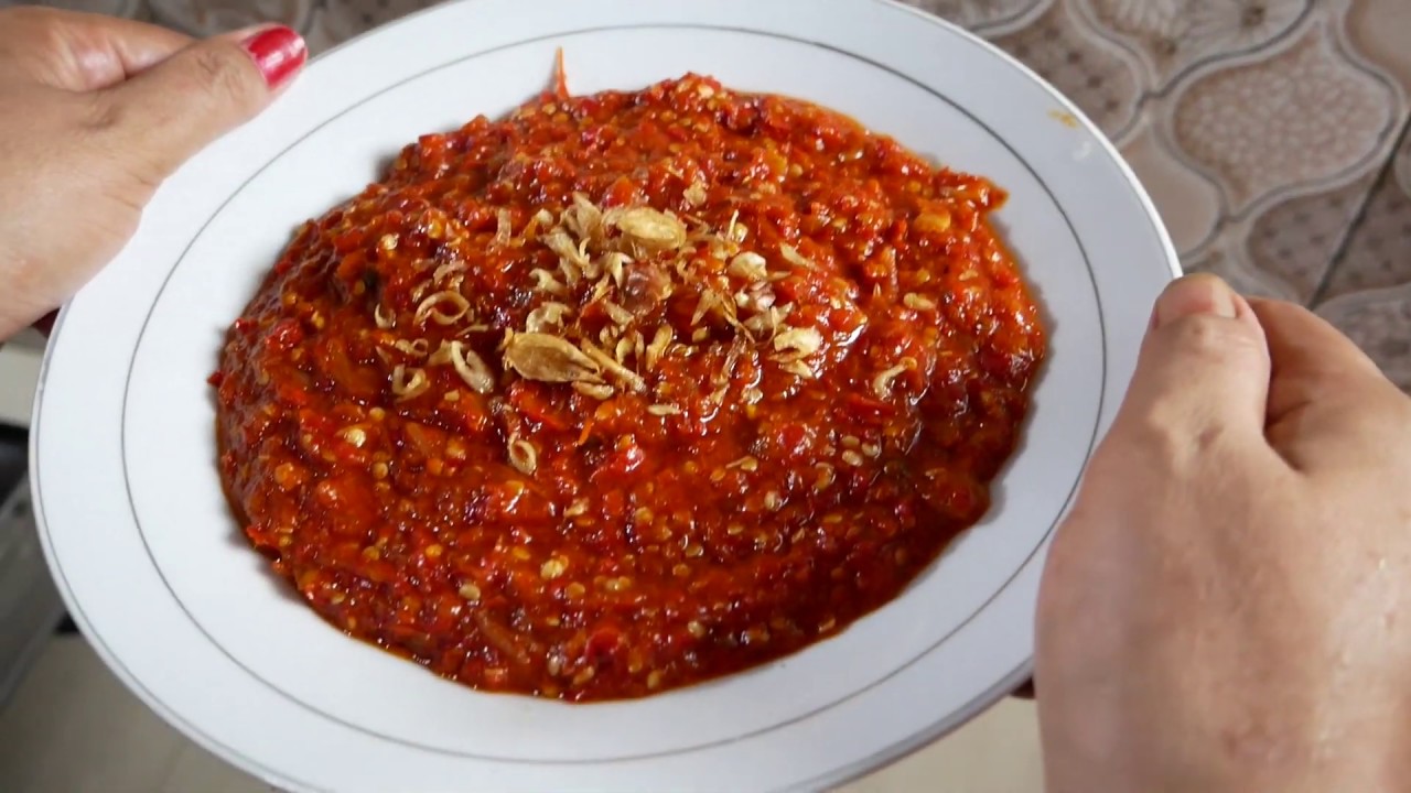 CARA MEMBUAT SAMBEL NASI UDUK