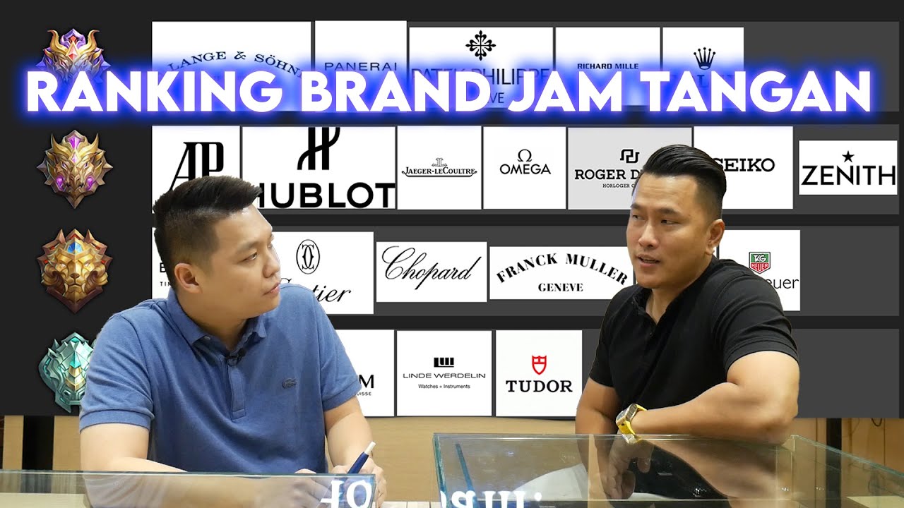 RANKING BRAND - BRAND JAM TANGAN VERSI HOBIJAM❗ ❗