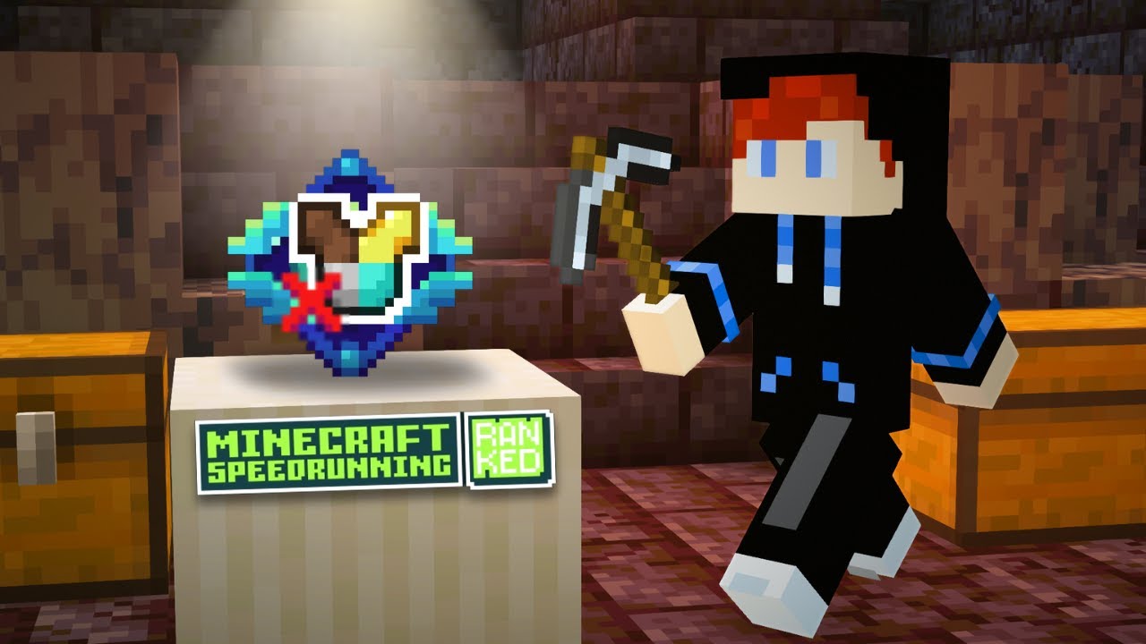 Beating Minecraft, But With No Armor... (MCSR Ranked)