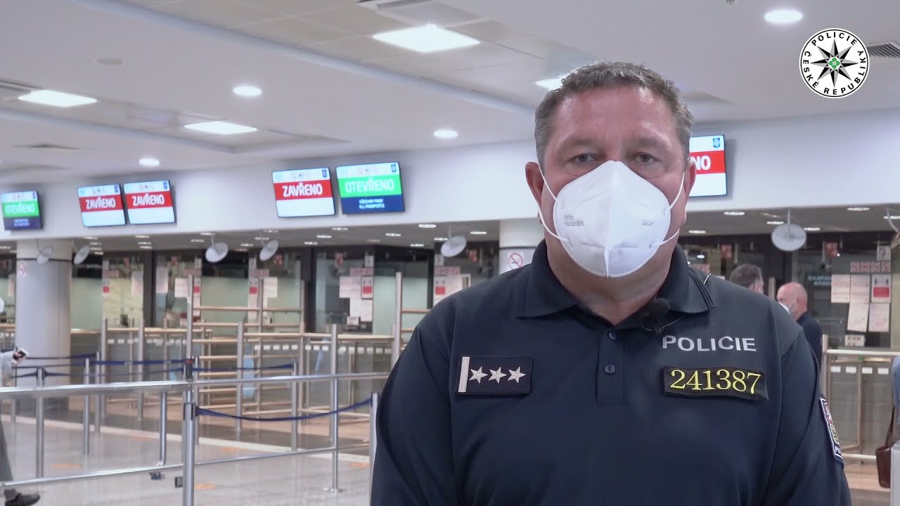 Policie ČR: Kontrola opatření na Letišti Václava Havla