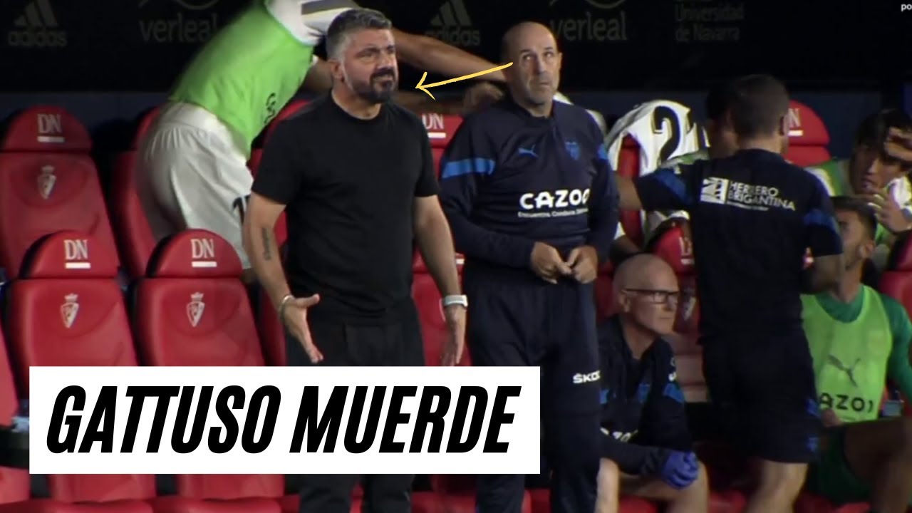 Gattuso EN ESTADO PURO - Osasuna vs Valencia