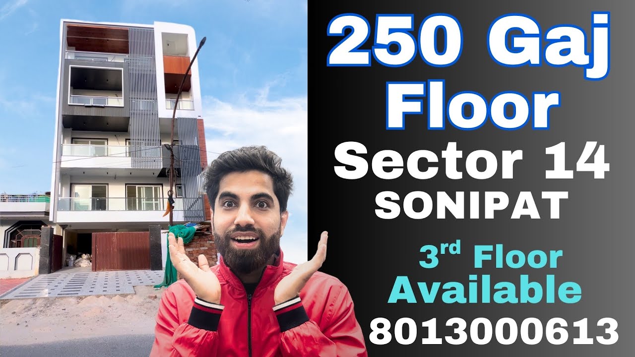 Brand New 250 Gaj Floor for Sale in Sector 14 Sonipat | Properties In Sonipat | Sonepat Property