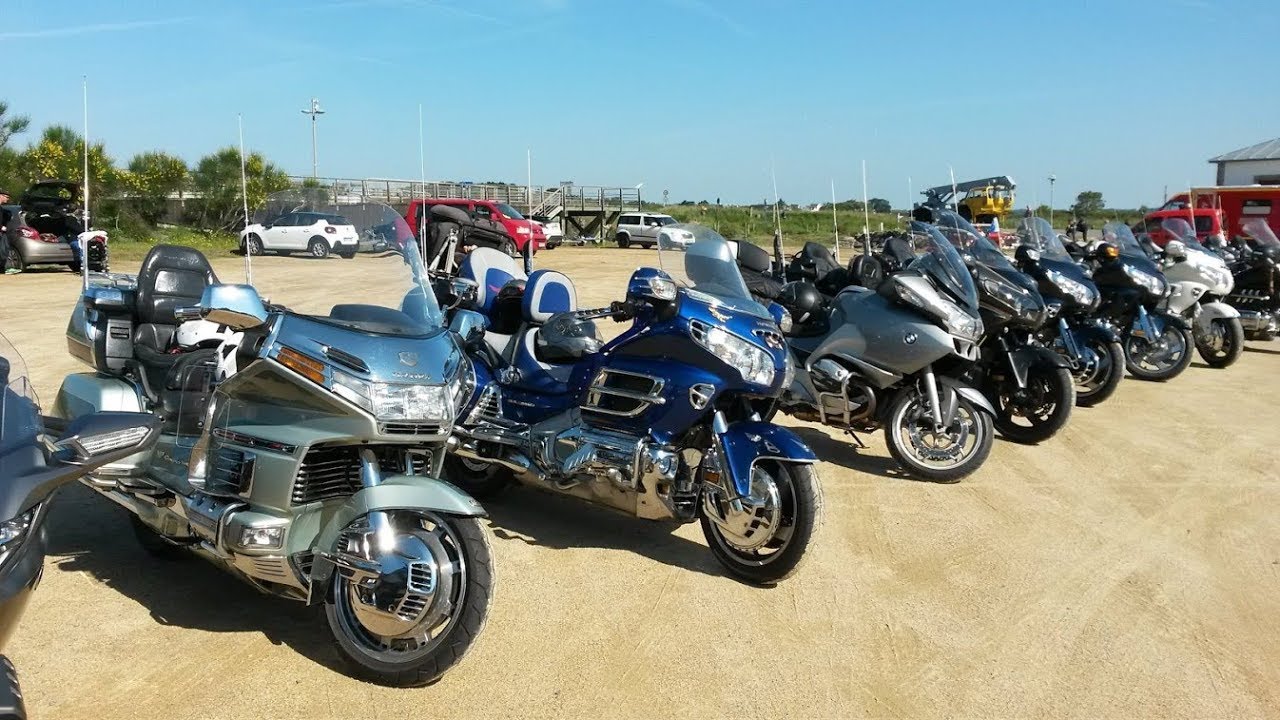 Balade Goldwing sur la côte Atlantique ( part 1)