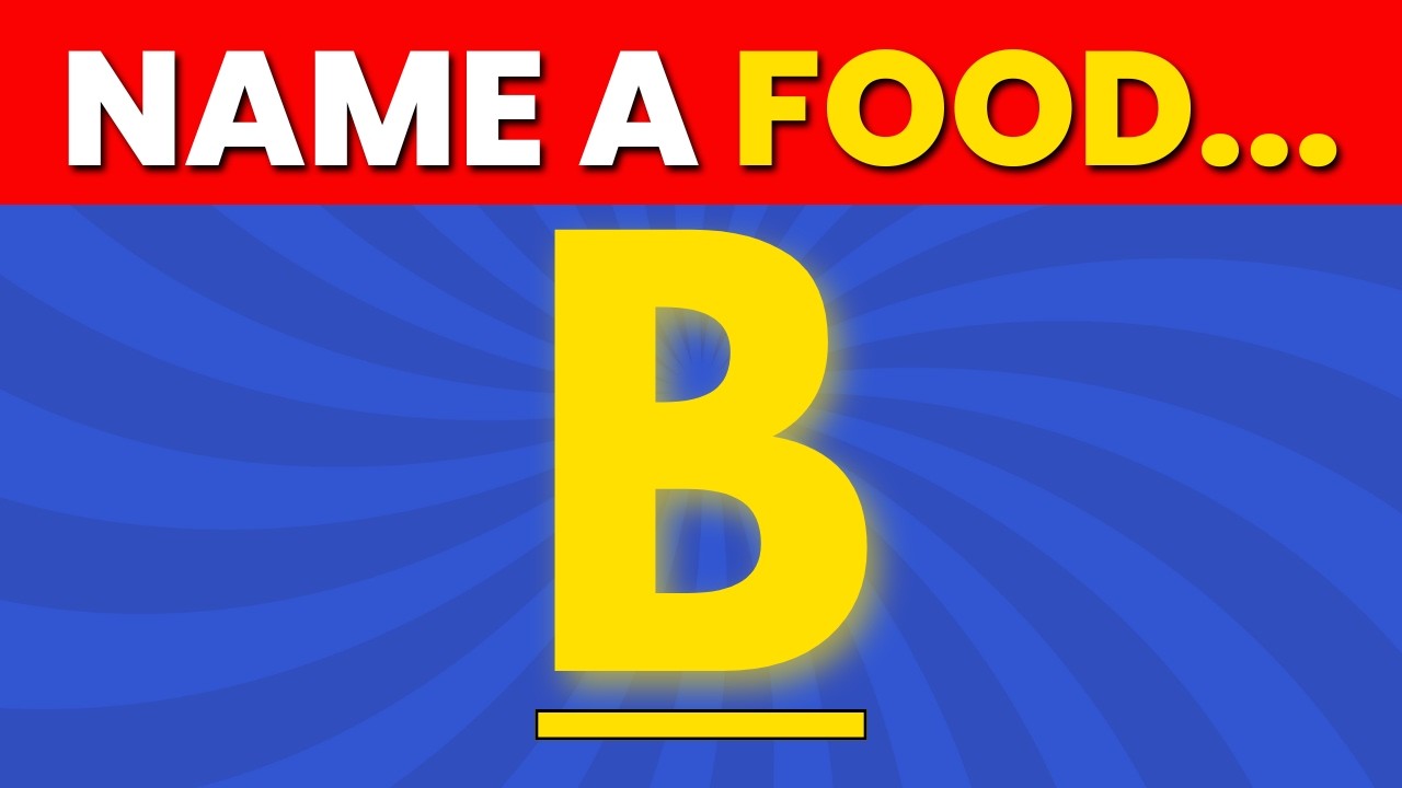 WORD ASSOCIATION GAME 📝 ABC SPEED QUIZ ‼️ Alphabet Quiz Challenge