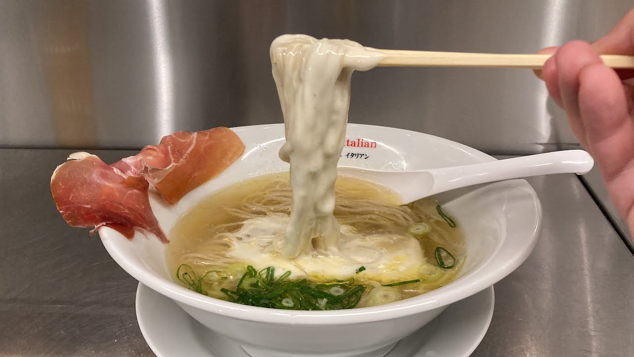 Shibuya's Italian Fusion Cheese Ramen: Due Italian