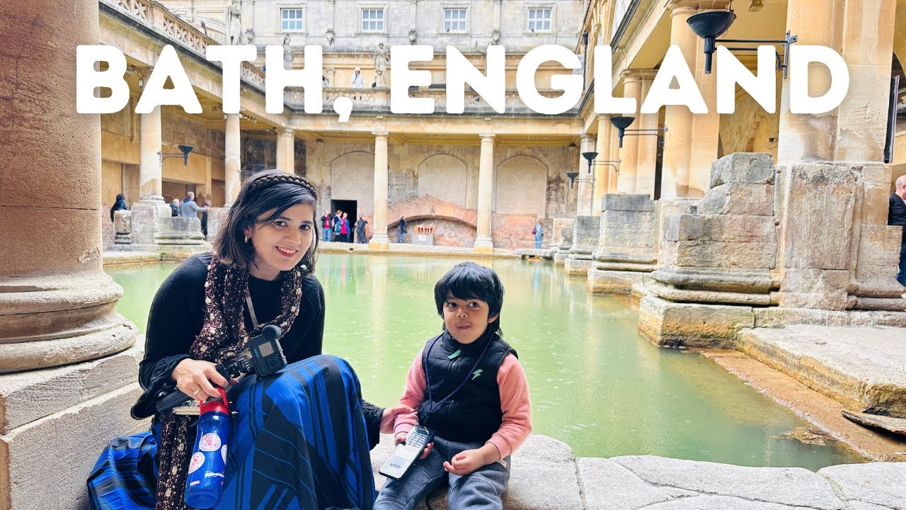 Exploring Bath city with toddler I Stunning England