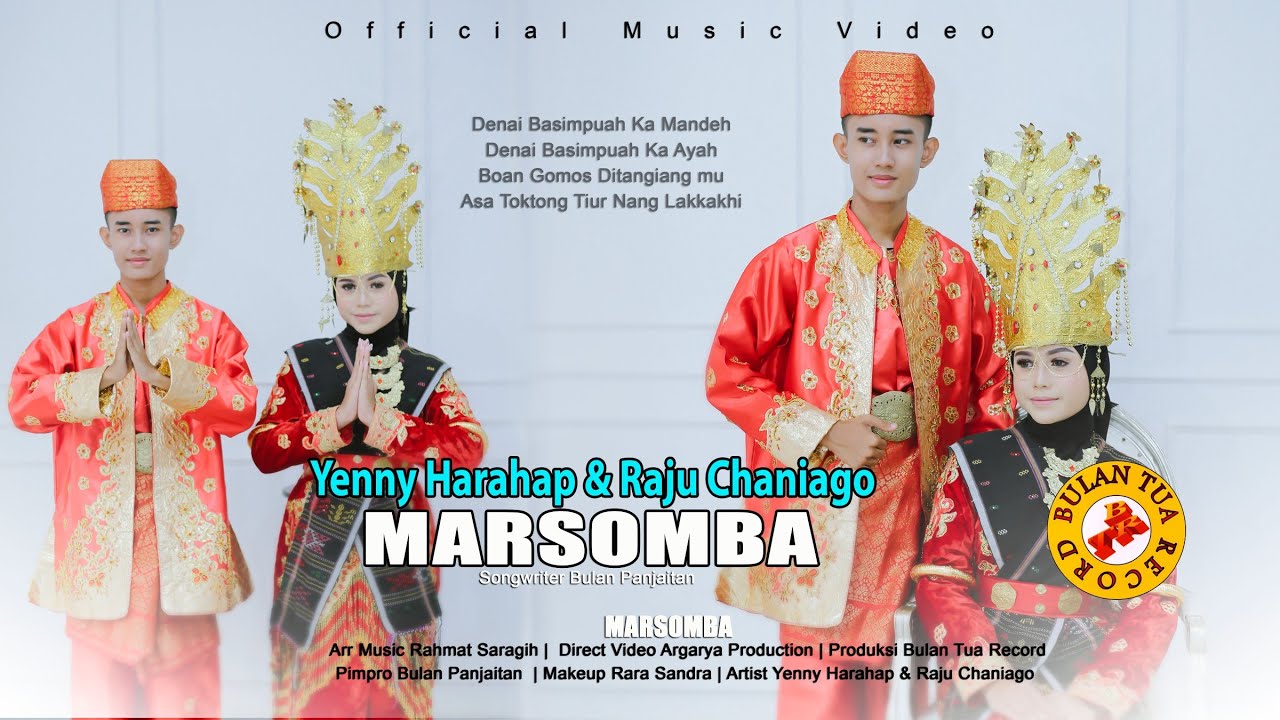 YENNY HARAHAP feat RAJU CHANIAGO -MARSOMBA-( OFFICIAL VIDEO MUSIK DAN VIDEO )#tortor #batak #minang 