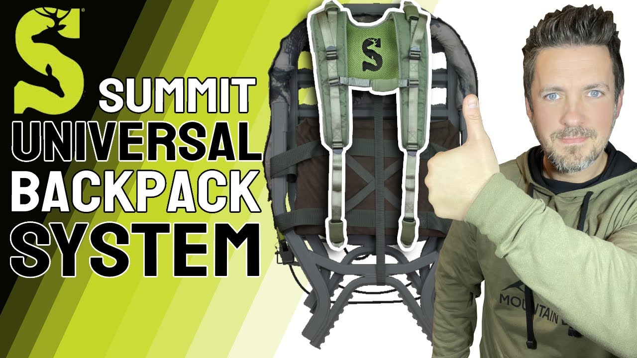 Summit Universal Backpack System Review, Demo and How To! Great Mod for your Climbing Treestand