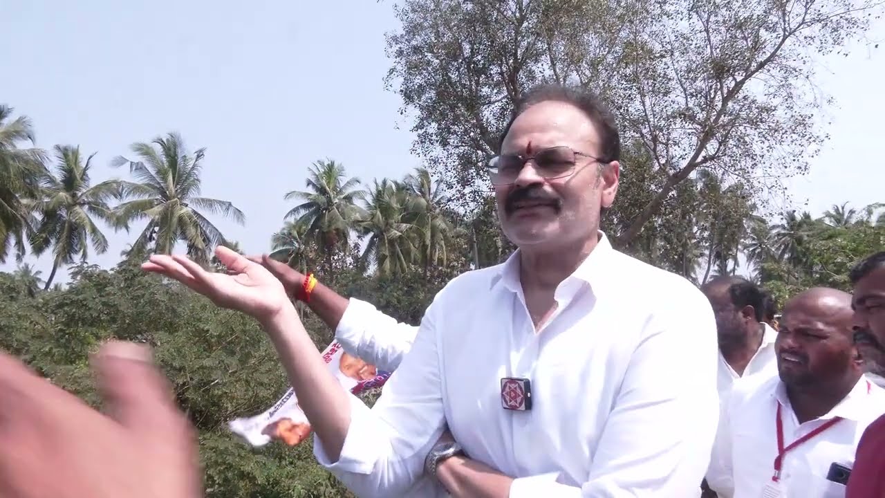 శారదా నది పరివాహక ప్రాంతాలను సందర్శించిన జనసేన పార్టీ ప్రధాన కార్యదర్శి  శ్రీ కె. నాగబాబు గారు