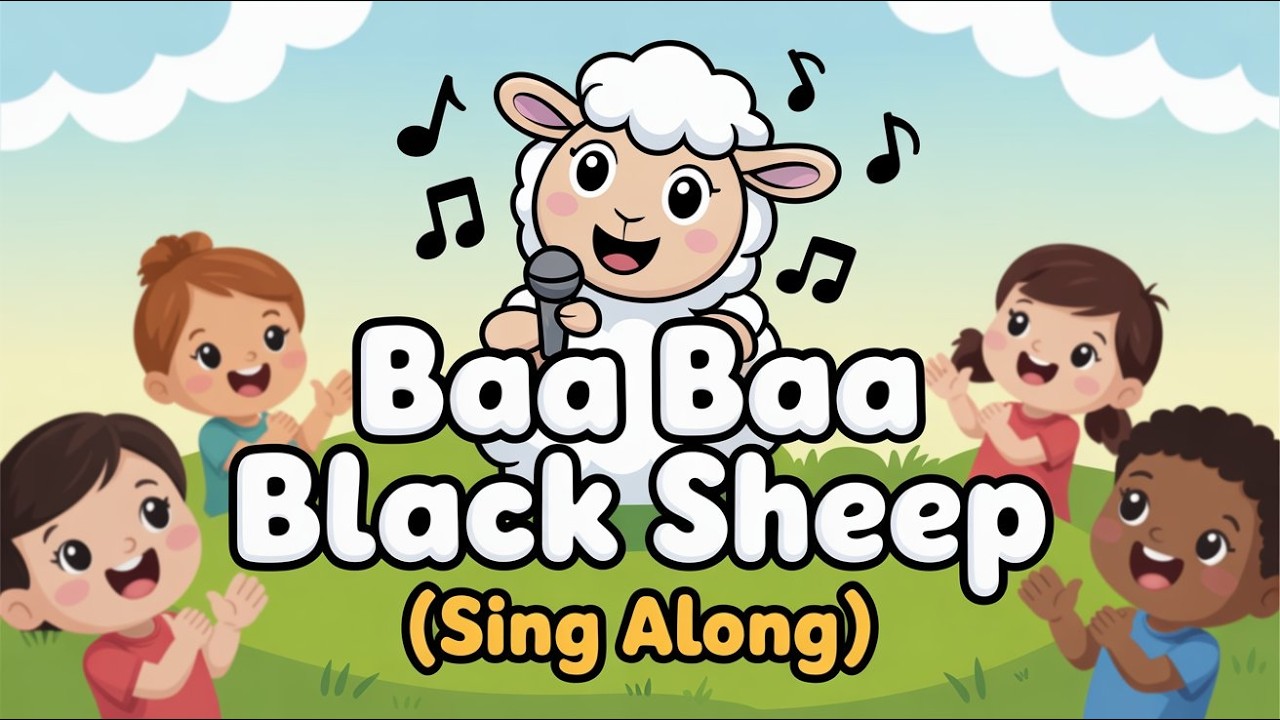 Baa Baa Black Sheep 🐑 (Sing Along)