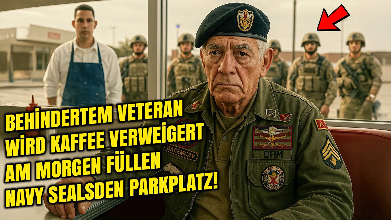Behindertes Kriegsveteran bekommt keinen Kaffee – Am nächsten Morgen stehen Navy SEALs Spalier