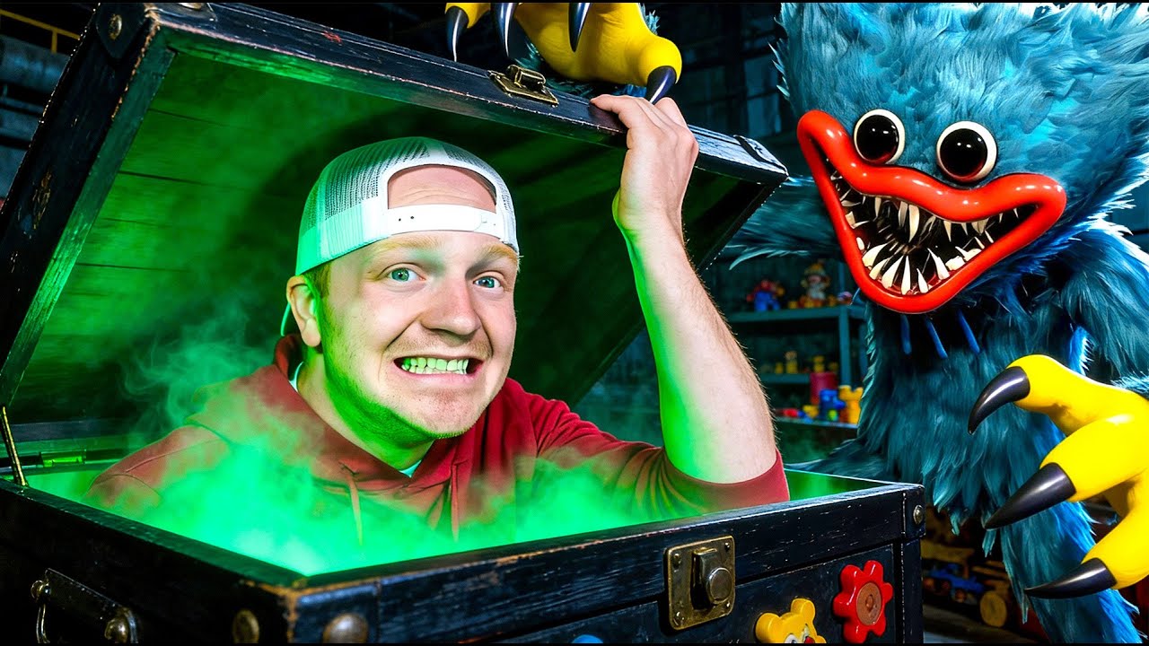 Игра в прятки на ЗЛОДЕЙ ФАБРИКЕ ИГРУШЕК!