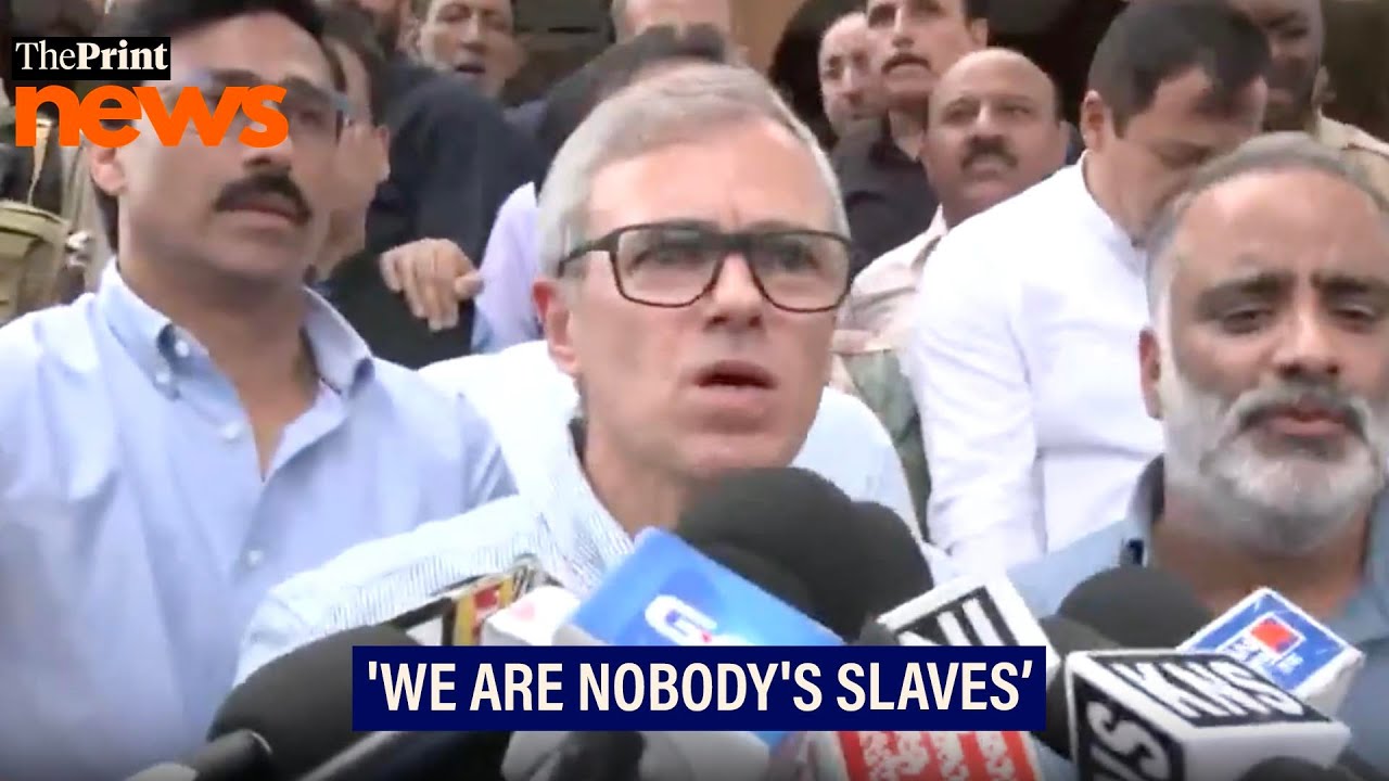 'They say India is a free country, but think we are their slaves': Omar Abdullah on Martyrs’ Day