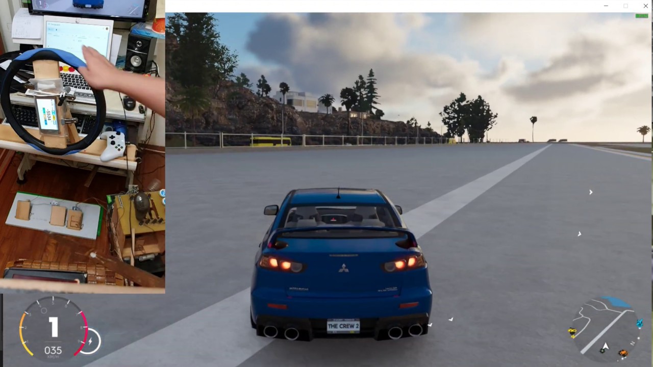 2019 1028 THE CREW 2 方向盤測試