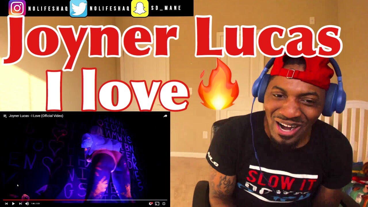 Joyner next after Eminem! | Joyner Lucas - I Love (Official Video) | REACTION