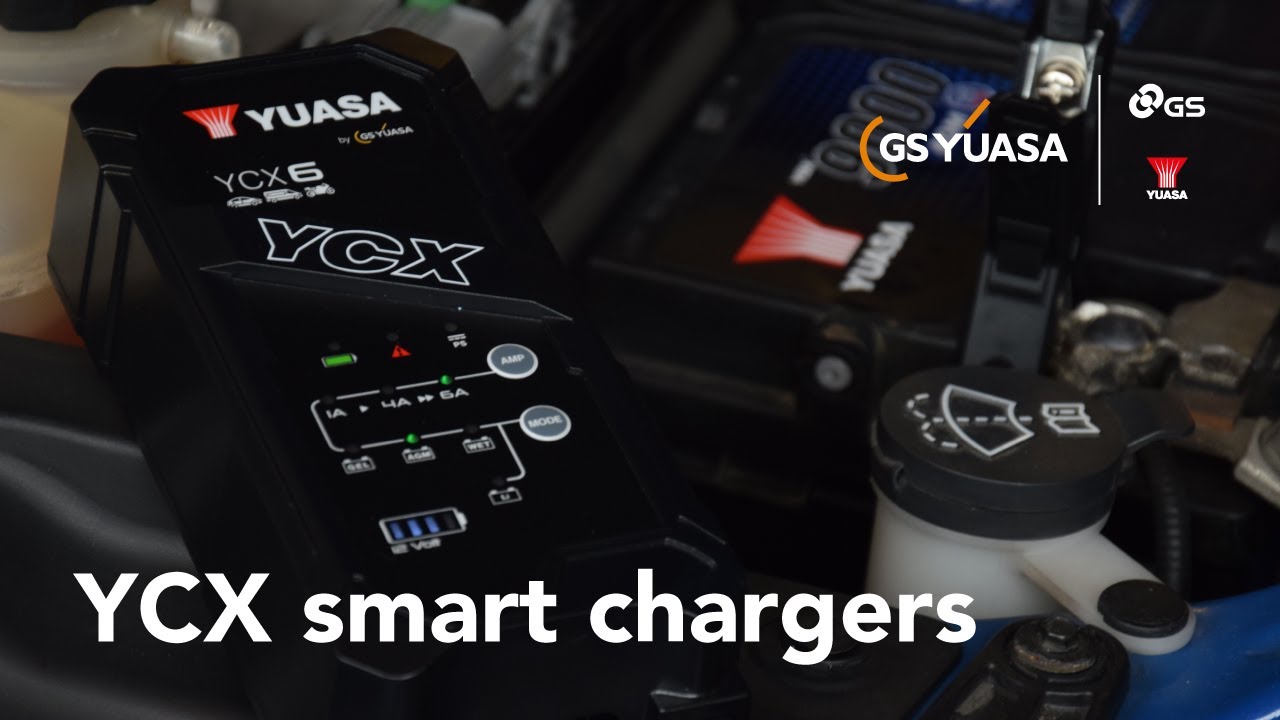 Yuasa YCX smart chargers and maintainers explained - GYTV