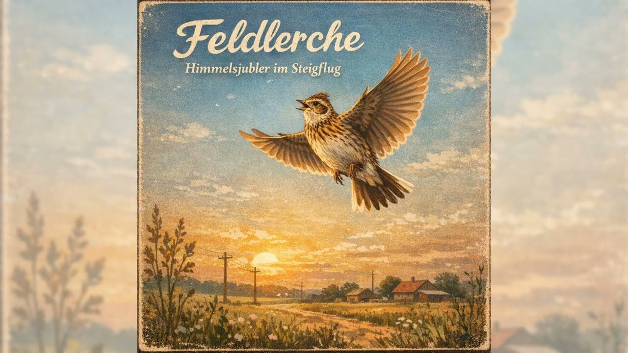 Feldlerche - Himmelsjubler im Steigflug | LoFi Beats for Study, Relax & Sleep