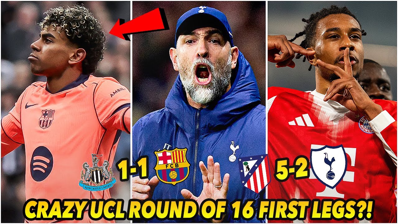 YAMAL SCORES LAST-MINUTE PENALTY & SPURS GET BATTERED AWAY IN MADRID! | UCL Roundup