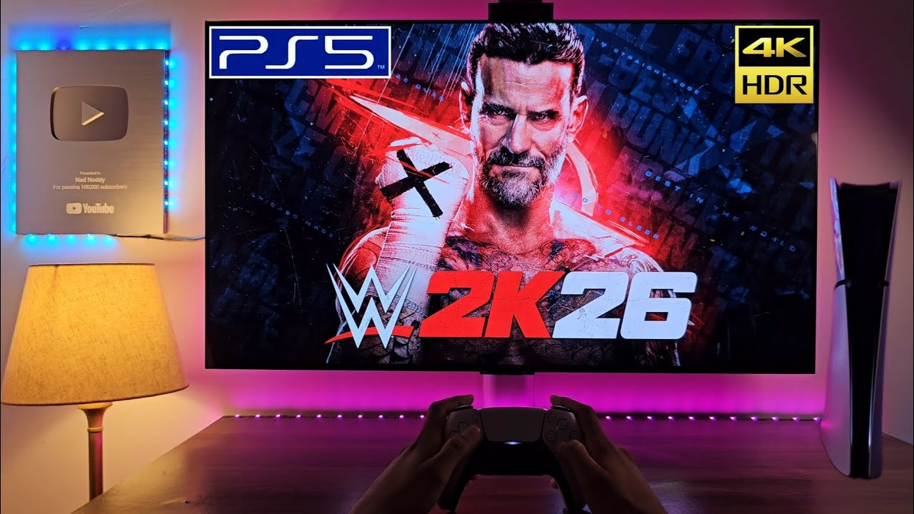 WWE 2K26 (PS5 Slim) 4K HDR 60FPS Gameplay