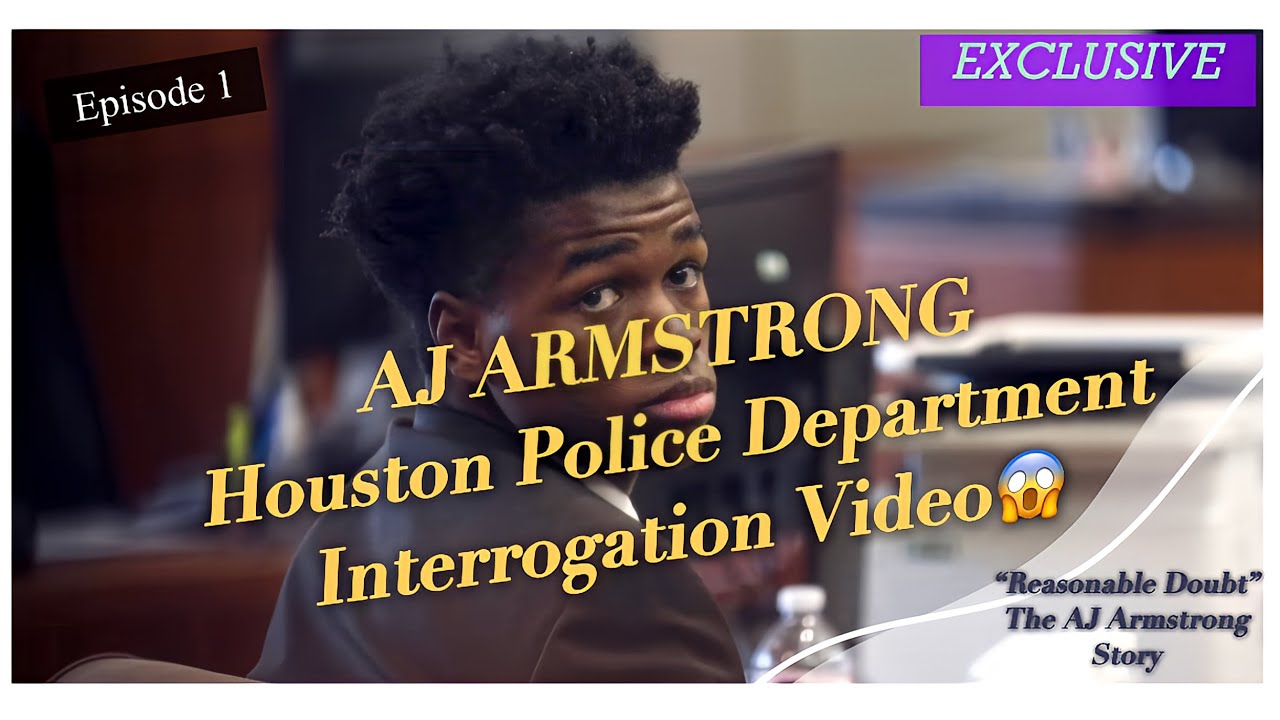 Uncovering the Shocking Truth: AJ Armstrong HOUSTON PD Interrogation FULL Audio
