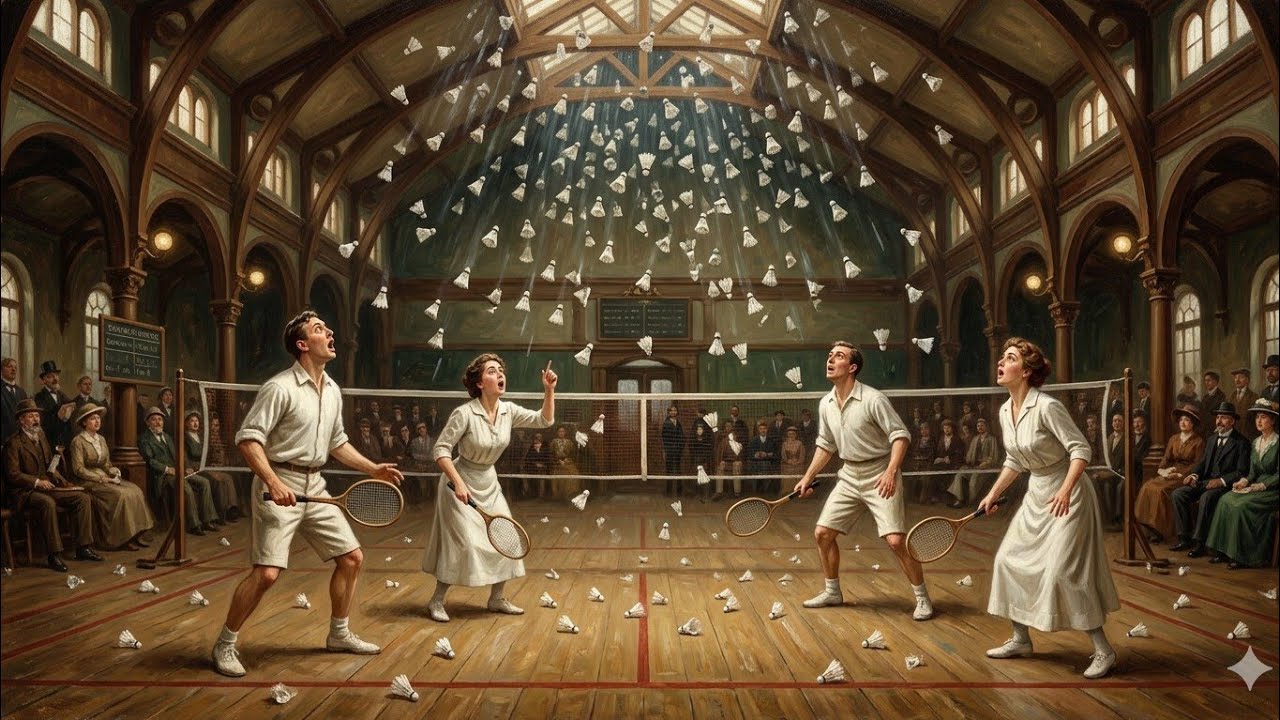Badminton Fight for honour 