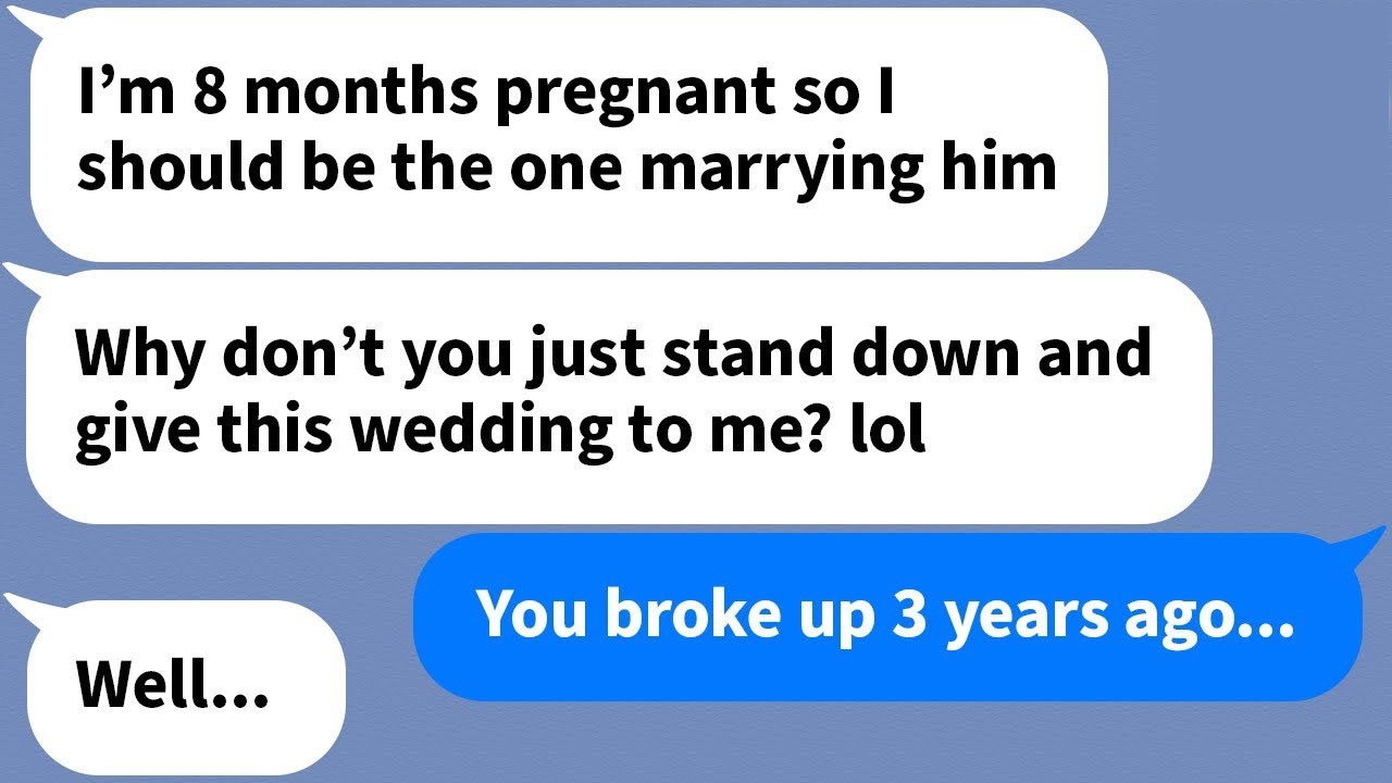 【Apple】 My fiancé's ex burst into our wedding declaring that she was pregnant with his baby.