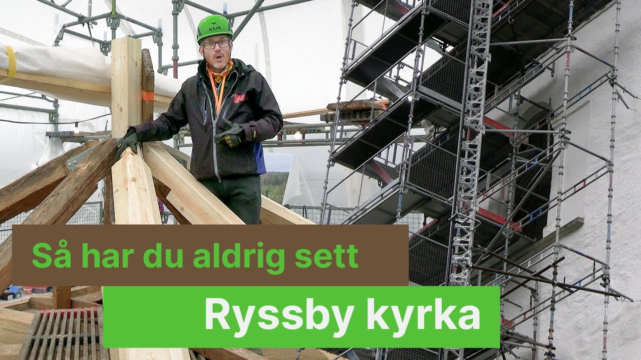 Så har du aldrig sett Ryssby kyrka