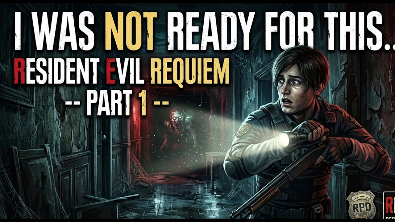 I Was NOT Ready For This… | Resident Evil Requiem – Part 1 | 4K 60 FPS